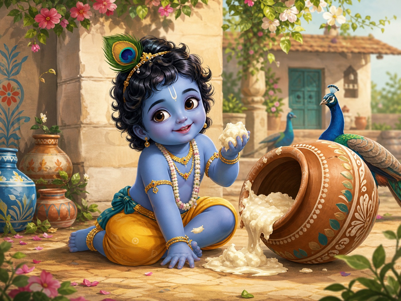 Krishna, play and dharma
